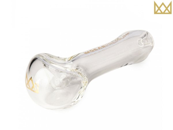 画像1: GEAR PREMIUM ASH CATCHER MOUTHPIECE GLASS PIPE ギアプレミアム アッシュキャッチャー マウスピース ガラスパイプ クリアー G3001C (1)