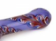 画像3: RED EYE GLASS PURPLE PAISLEY GLASS PIPE レッドアイグラス パープル ペイズリー ガラスパイプ パープル レッド 3192PR (3)