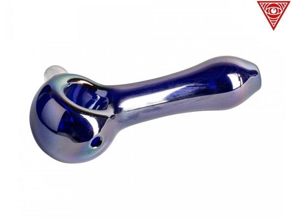 画像1: RED EYE GLASS IRIDESCENT GLASS PIPE レッドアイグラス イリデセント ガラスパイプ ブルー 3151B (1)