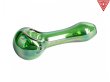 画像1: RED EYE GLASS IRIDESCENT GLASS PIPE レッドアイグラス イリデセント ガラスパイプ グリーン 3151G (1)