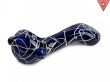 画像1: RED EYE GLASS VAN HALEN SHERLOCK GLASS PIPE レッドアイグラス ヴァンヘイレン シャーロック ガラスパイプ ブルー 2209B (1)