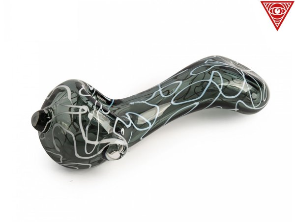 画像1: RED EYE GLASS VAN HALEN SHERLOCK GLASS PIPE レッドアイグラス ヴァンヘイレン シャーロック ガラスパイプ スモーク 2209SK (1)