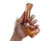 画像3: RETRO GLASS PISTOL GRIP BONG レトログラス グローインザダーク ピストルグリップ ガラスボング 暗闇で光る RG681 (3)