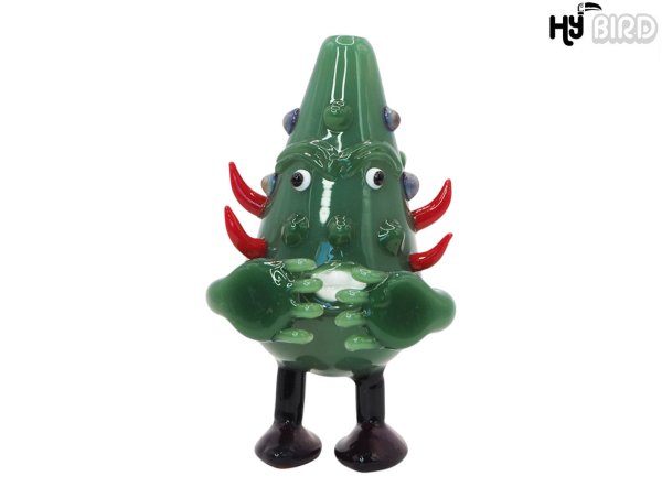 画像1: HY BIRD MONSTER GLASS PIPE ハイバード バッズ モンスター ガラスパイプ (1)