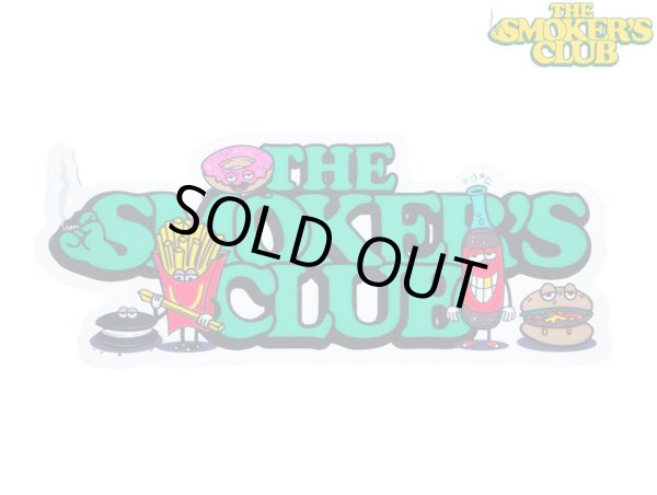 画像1: THE SMOKERS CLUB ザスモーカーズクラブ MUNCHIE ステッカー (1)