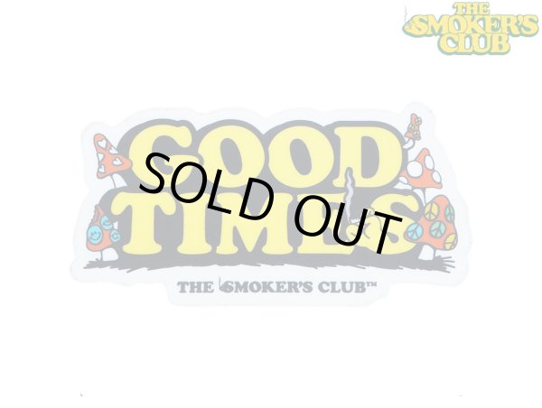 画像1: THE SMOKERS CLUB ザスモーカーズクラブ GOOD TIMES ステッカー (1)