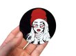 画像2: RAW STICKER ロウ ステッカー ART DECO GIRL (2)