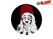 画像1: RAW STICKER ロウ ステッカー ART DECO GIRL (1)