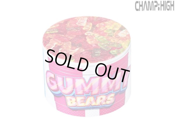 画像1: CHAMP HIGH GRINDER GUMMY BEARS チャンプ ハイ グラインダー グミベアー 4パーツ (1)