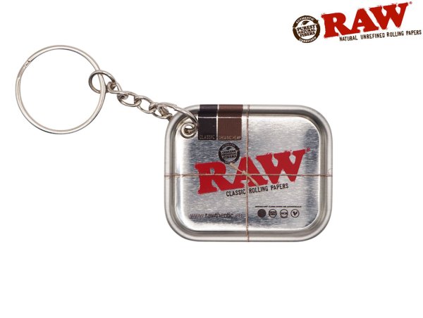 画像1: RAW STEEL TINY TRAY CHAIN ロウ スチール タイニー トレイ キーチェーン (1)