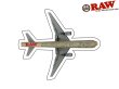 画像1: RAW STICKER ロウ ステッカー AIRPLANE (1)