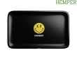 画像1: HEMPER GOODY BLACK BIG FACE ROLLING TRAY ヘンパー グッディ ブラック ビッグ フェイス ローリングトレイ (1)
