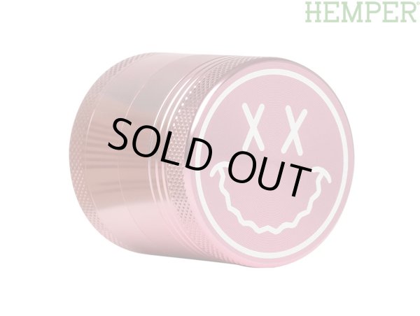 画像1: HEMPER GOODY BIG FACE GRINDER ヘンパー グッディー ビッグ フェイス グラインダー ピンク (1)