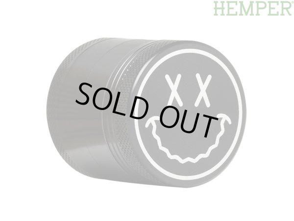 画像1: HEMPER GOODY BIG FACE GRINDER ヘンパー グッディー ビッグ フェイス グラインダー ブラック (1)