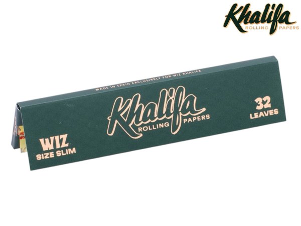 画像1: KHALIFA ROLLING PAPERS KING SIZE SLIM by Wiz Khalifa カリファ ローリングペーパー ウィズカリファ キングサイズ スリム (1)