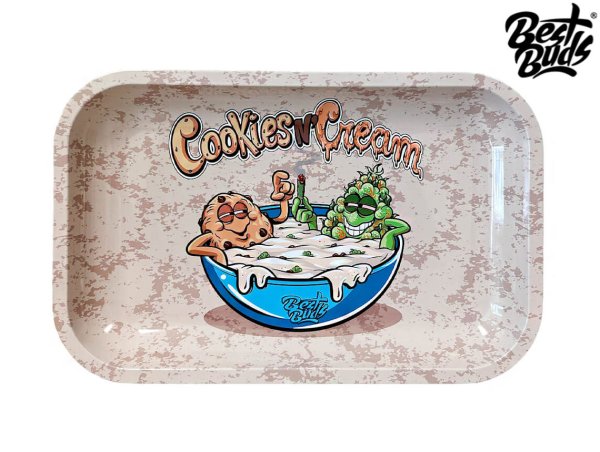 画像1: BEST BUDS ROLLING TRAY COOKIE AND CREAM ベスト バッズ ローリングトレイ クッキーアンドクリーム (1)