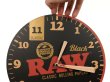 画像3: RAW CLOCK BLACK ロウ クロック 掛け時計 ブラック (3)