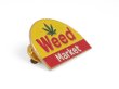 画像4: WEED MARKET ウィード マーケット エナメル ピンバッジ (4)