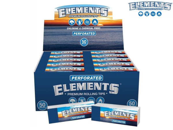 画像1: ELEMENTS TIPS PERFORATED エレメンツ フィルター ティップス 折れ線 ミシン目 入り (1)