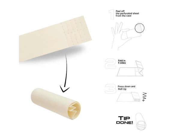 画像4: ELEMENTS PINK TIPS PERFORATED エレメンツ ピンク フィルター ティップス 折れ線 ミシン目 入り (4)