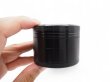 画像4: HAMMERCRAFT GLASS TOP GRINDER ハンマークラフト クリアートップ アルミ グラインダー 63mm 4パーツ ブラック (4)