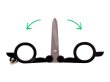 画像3: BUDDYS FOLDING SCISSORS バディーズ バッズカット 携帯 折りたたみ ミニ ハサミ (3)