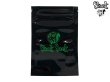 画像1: SKUNK SACK スカンクサック スメルプルーフ ジップバッグ 防臭 保存用 ジップロック ブラック Mサイズ (1)