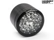 画像1: HAMMERCRAFT GLASS TOP GRINDER ハンマークラフト クリアートップ アルミ グラインダー 63mm 4パーツ ブラック (1)