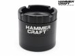 画像1: HAMMERCRAFT ALUMINUM GRINDER WITH ASHTRAY ハンマークラフト アルミ グラインダー アッシュトレイ 灰皿付き 4パーツ ブラック (1)
