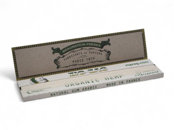 画像2: ZIG ZAG VINTAGE ORGANIC HEMP ジグザグ ヴィンテージ オーガニック ヘンプ ローリングペーパー キングサイズ スリム (2)