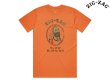 画像1: ZIG ZAG ジグザグ オフィシャル Tシャツ DISTRESSED CLASSIC オレンジ (1)