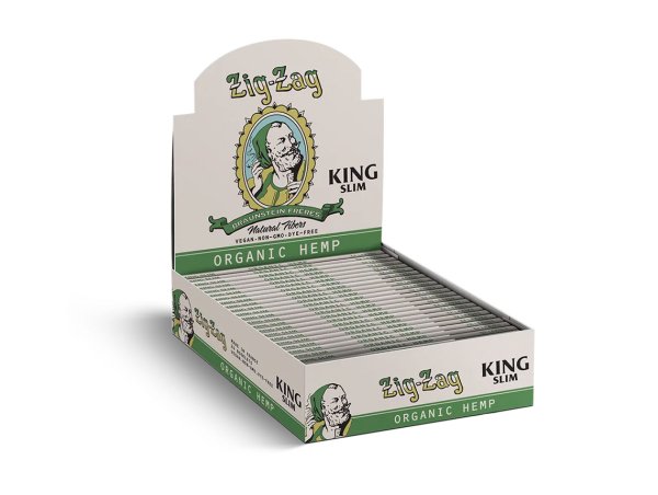 画像3: ZIG ZAG VINTAGE ORGANIC HEMP ジグザグ ヴィンテージ オーガニック ヘンプ ローリングペーパー キングサイズ スリム (3)