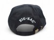 画像2: ZIG ZAG OLD SCHOOL HAT ジグザグ オフィシャル  キャップ 帽子 ブラック (2)