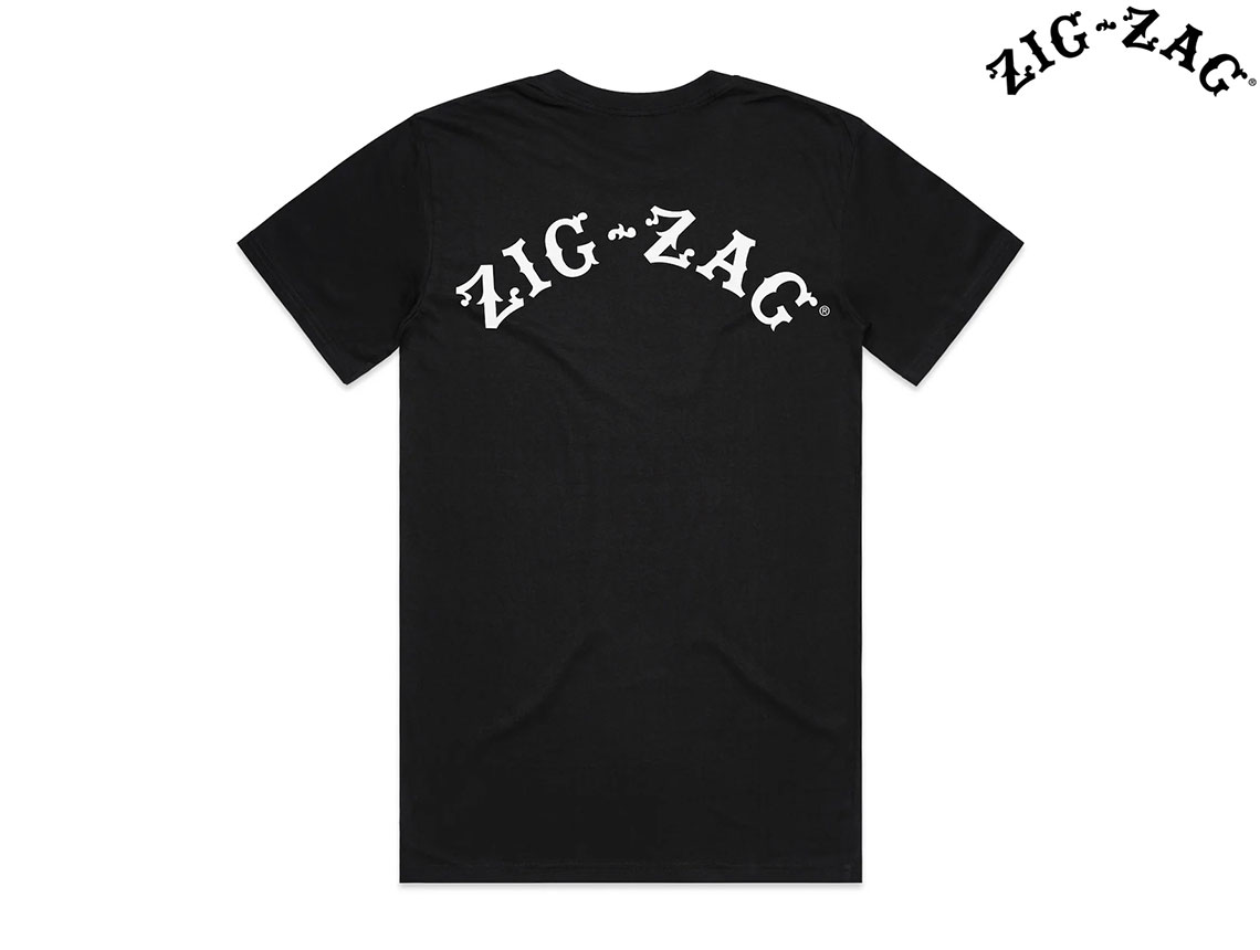 ZIG ZAG No 225 ジグザグ オフィシャル Tシャツ ブラック | 通販ヘッド