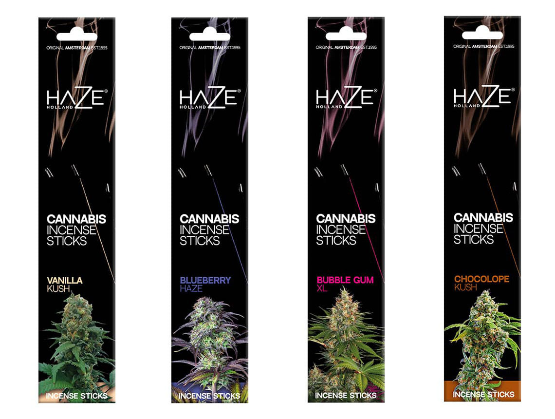 HAZE CANNABIS INCENSE STICKS ヘイズ カンナビス インセンス スティック | 通販ヘッドショップのバズモンタージュ