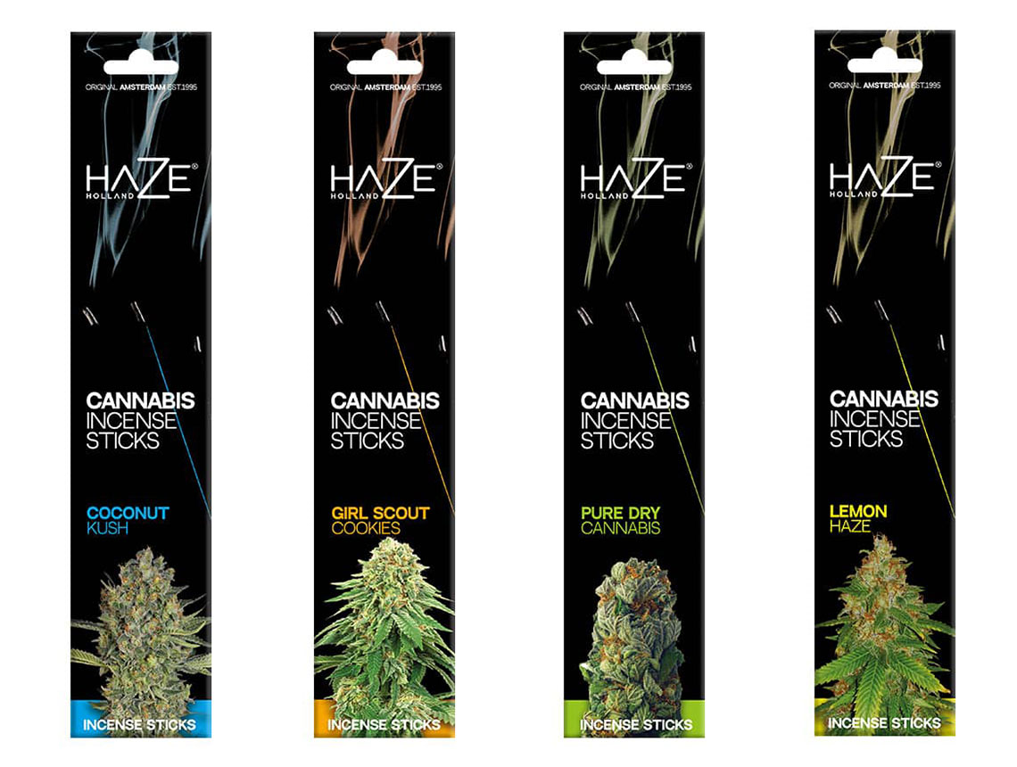 HAZE CANNABIS INCENSE STICKS ヘイズ カンナビス インセンス スティック | 通販ヘッドショップのバズモンタージュ