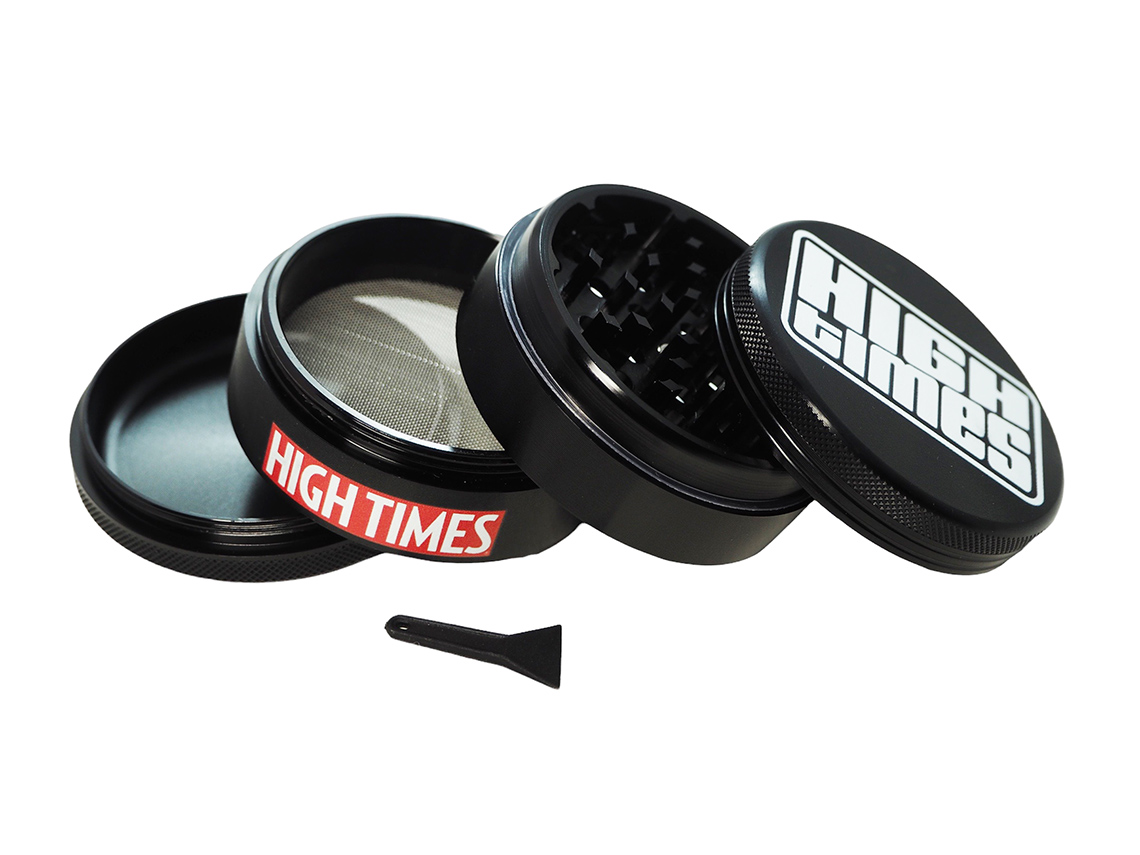 HIGH TIMES GRINDER ハイタイムズ メタル グラインダー 4パーツ | 通販ヘッドショップのバズモンタージュ