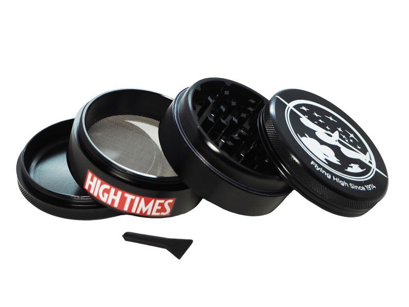 HIGH TIMES GRINDER ハイタイムズ メタル グラインダー 4パーツ | 通販ヘッドショップのバズモンタージュ