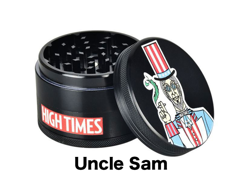 HIGH TIMES GRINDER ハイタイムズ メタル グラインダー 4パーツ | 通販ヘッドショップのバズモンタージュ