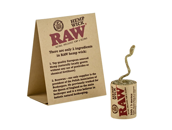 低価好評】 RAW⭐Hemp⭐Wick ⭐ヘンプ⭐蜜蝋⭐喫煙具⭐キャンドル