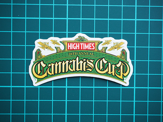 HIGH TIMES ハイタイムズ カンナビスカップ ステッカー 26Th | 通販